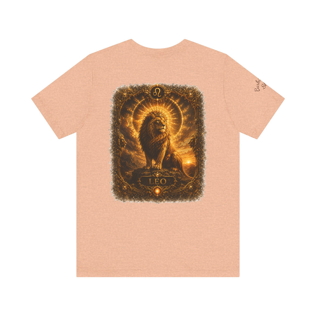 Leo Zodiac Lion T‑Shirt — Astrology Graphic Tee