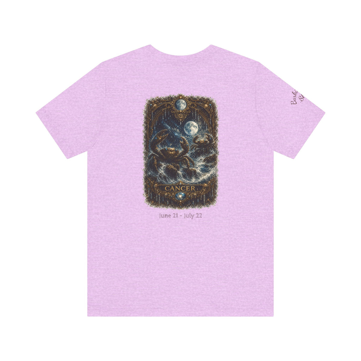 Cancer Zodiac T-Shirt — Crab Constellation Graphic Tee
