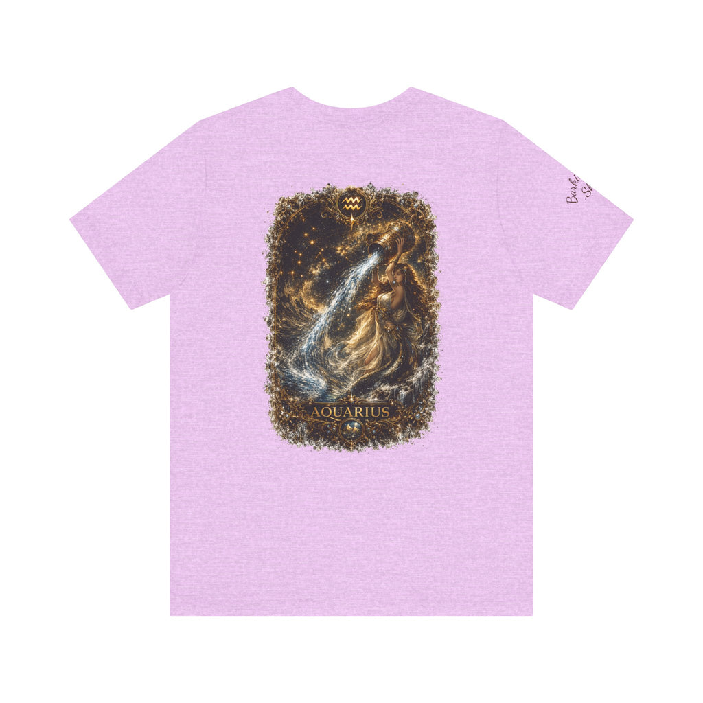 Aquarius Zodiac Tee — Constellation Water Bearer Graphic T-Shirt