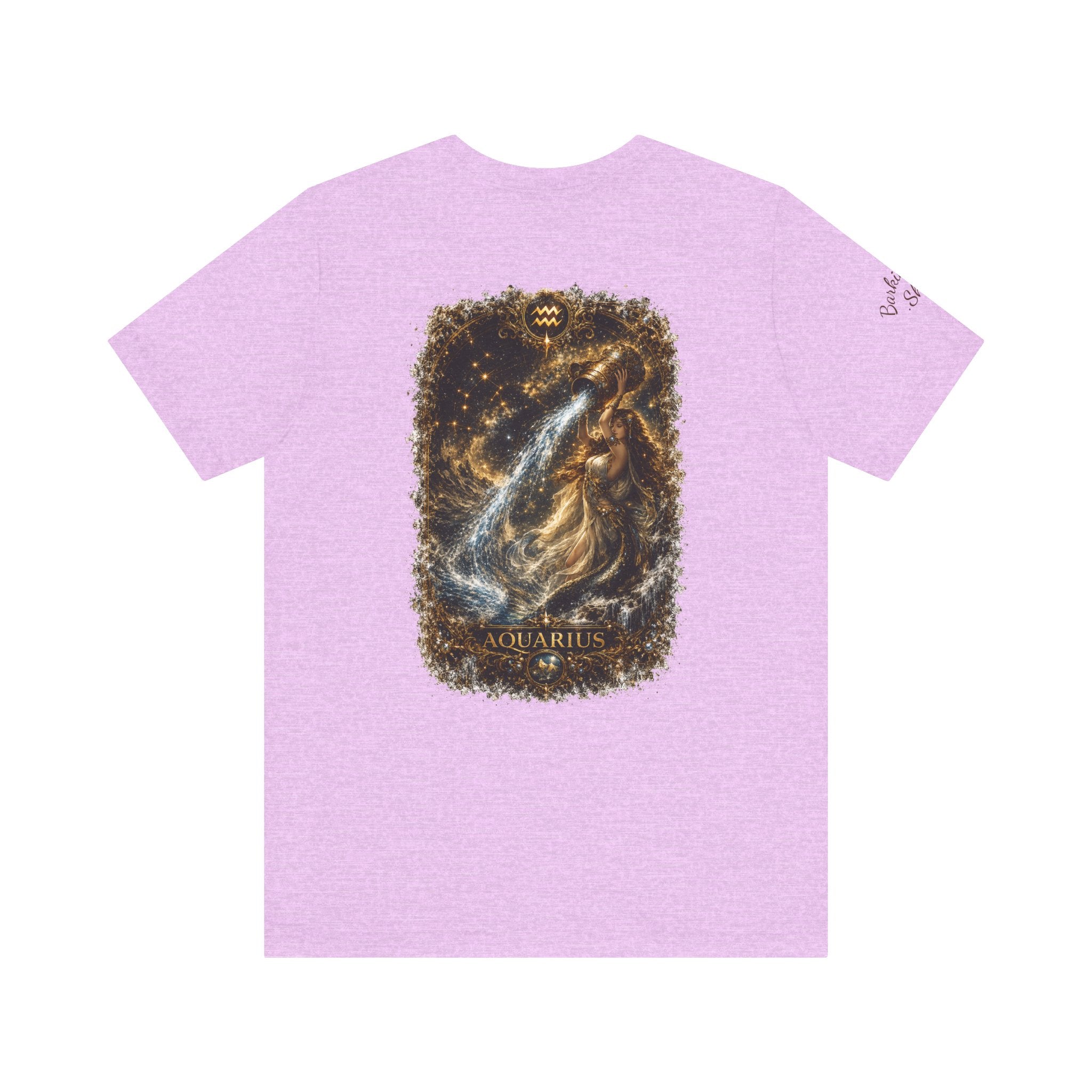 Aquarius Zodiac Tee — Constellation Water Bearer Graphic T-Shirt