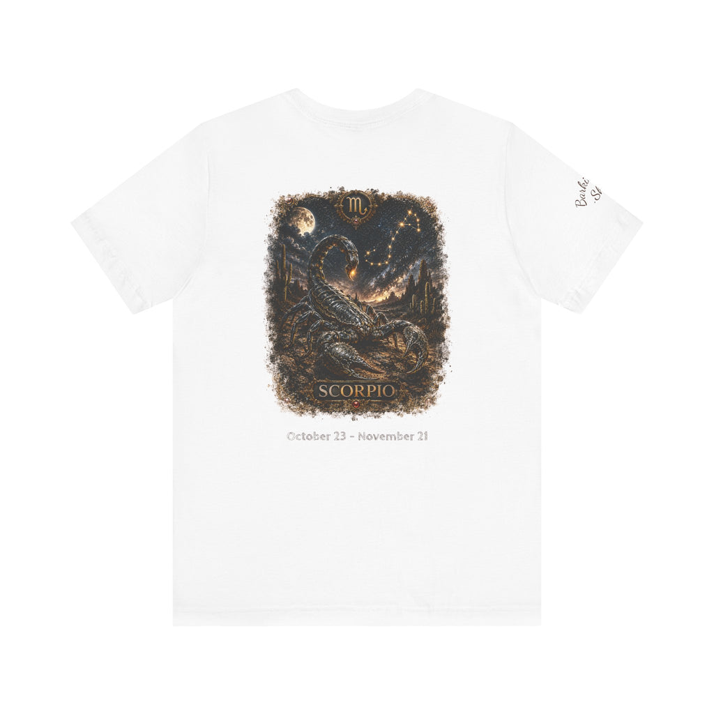 Scorpio Zodiac T‑Shirt — Constellation Graphic Tee