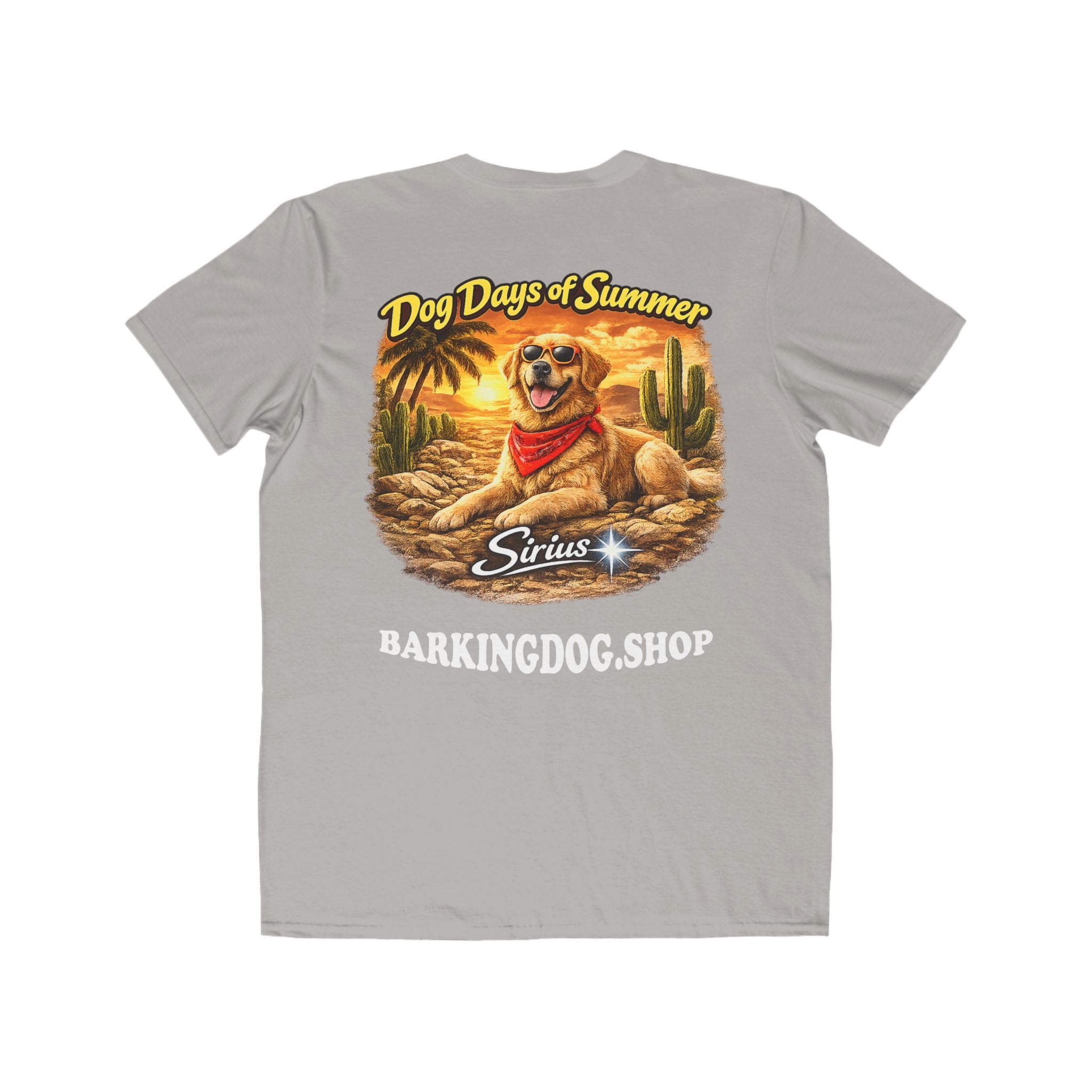 Golden Retriever Cactus T-Shirt Wag On™ Dog Days of Summer
