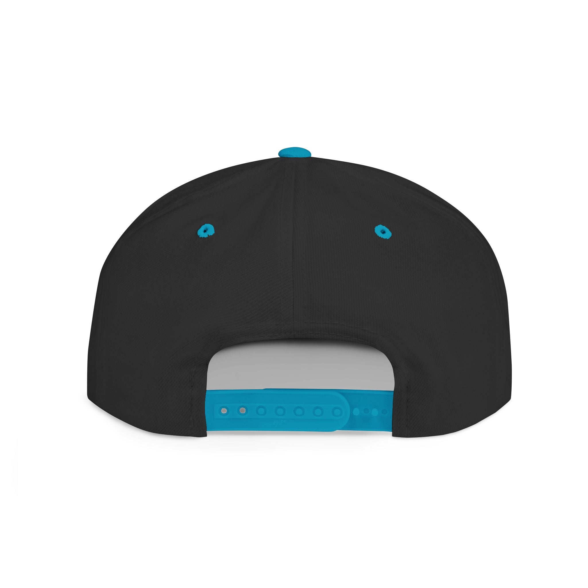 Copy of Wag On Snapback Hat — Embroidered Howling Dog Flat Bill Cap