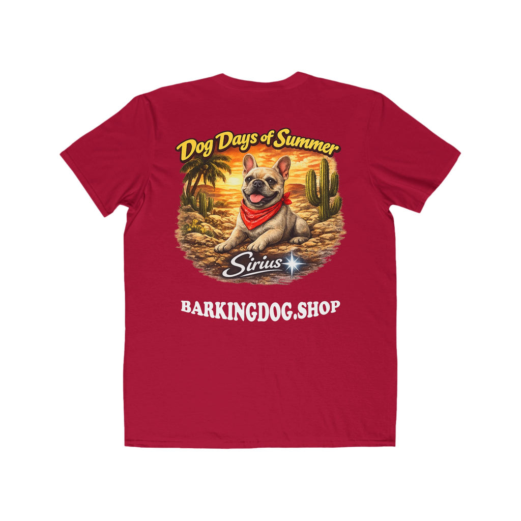 French Bulldog Cactus T-Shirt Wag On™ Dog Days of Summer