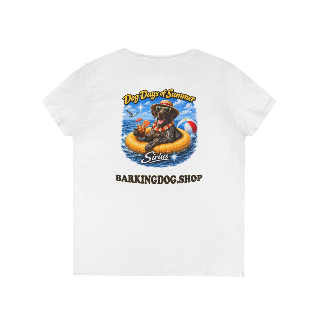 German Shorthair Pointer Inner Tube T-Shirt Wag On™ Dog Days of Summer