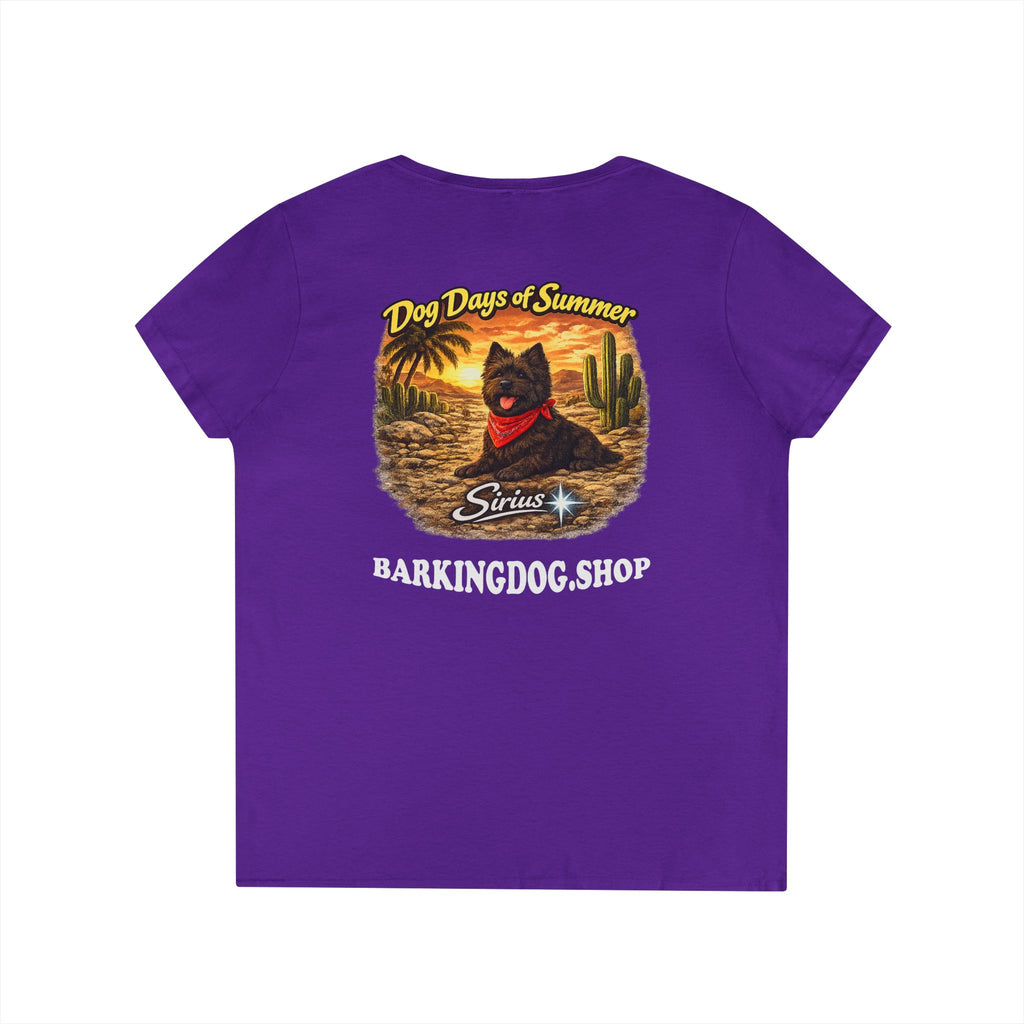 Cairn Terrier Dog Cactus T-Shirt Wag On™ Dog Days of Summer