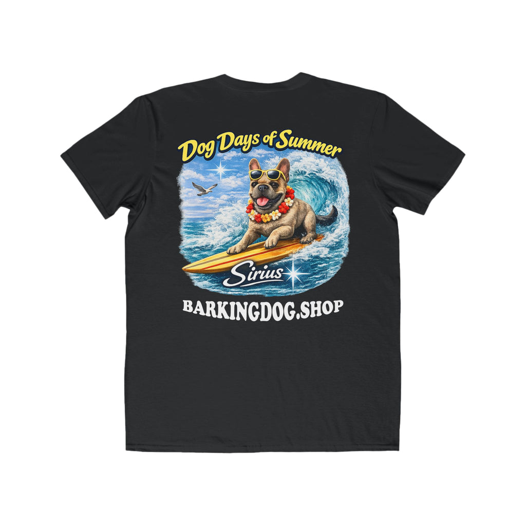 French Bulldog Surfboard T-Shirt Wag On™ Dog Days of Summer