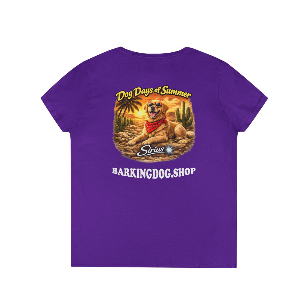 Golden Retriever Dog Cactus T-Shirt Wag On™ Dog Days of Summer