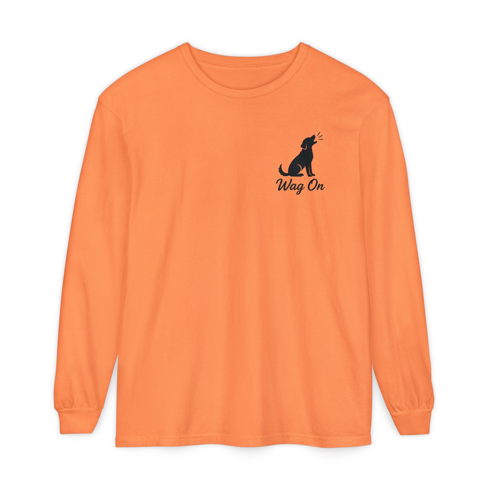 Freedom 250 Grand Prix Long Sleeve T-Shirt — "Wag On" Dog Rally Race Tee