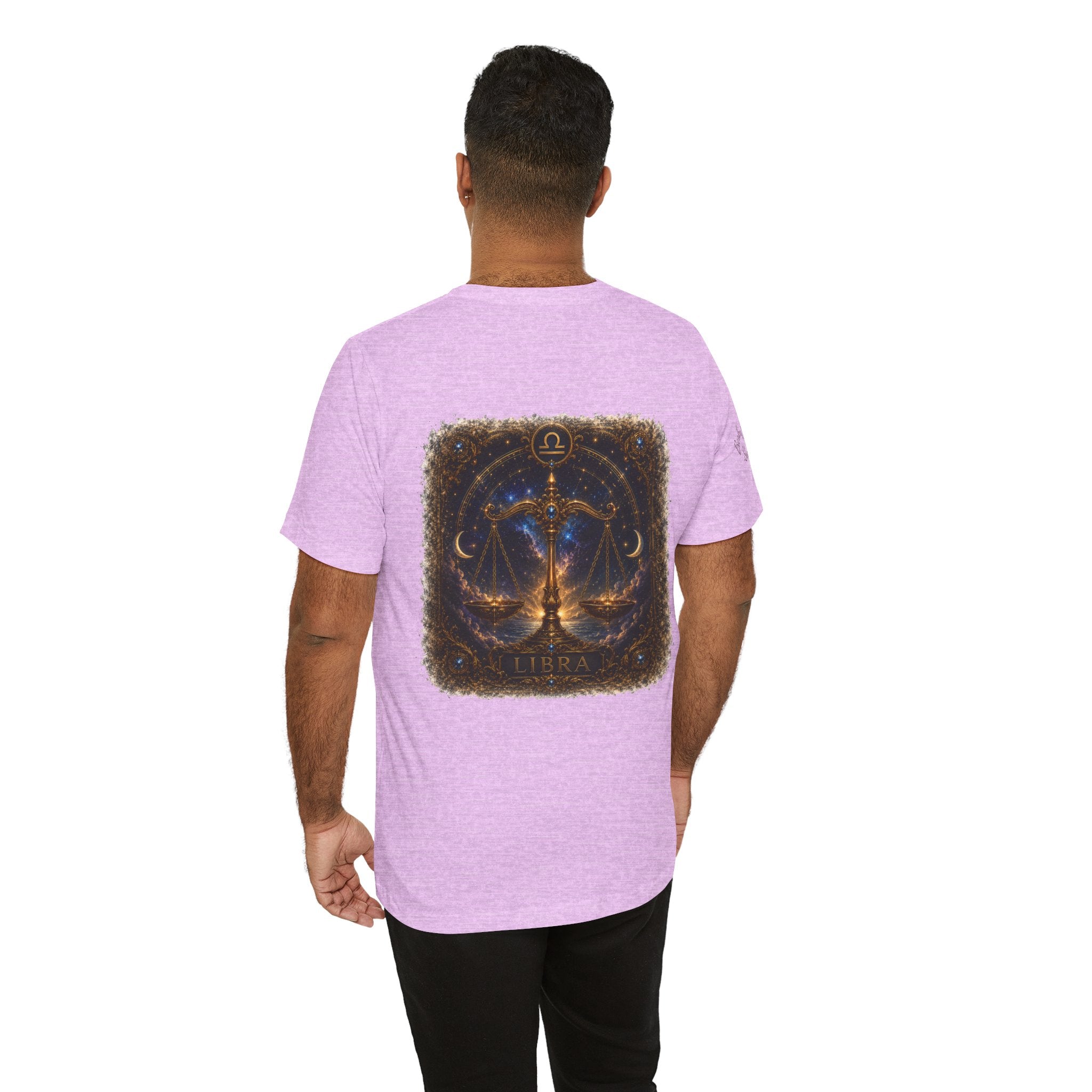 Libra Zodiac T-Shirt — Astrological Scales Graphic Tee