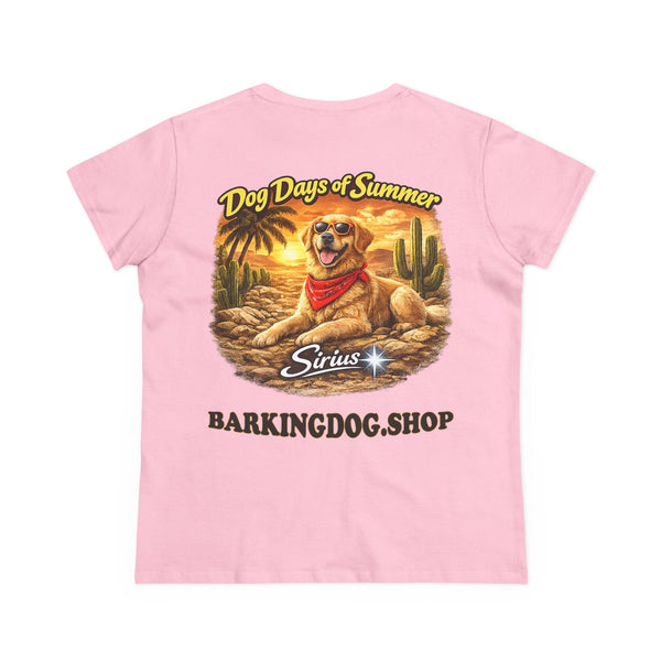 Golden Retriever Dog Cactus T-Shirt Wag On™ Dog Days of Summer