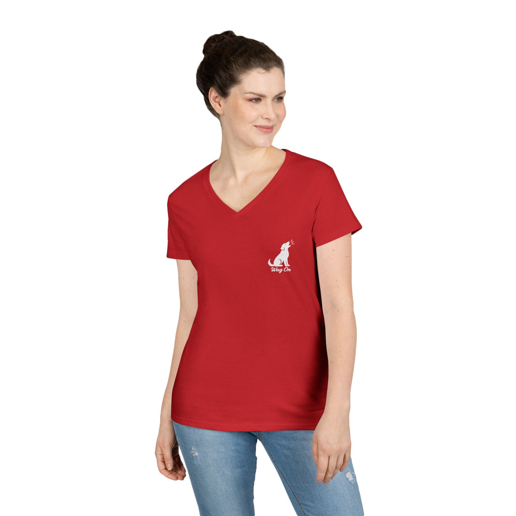 German Shorthair Pointer Surfboard T-Shirt Wag On™ Dog Days of Summer