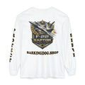 F-22 Raptor Long Sleeve Tee — BarkingDog 'Wag On' Military Air Force Tribute