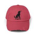 Wag On Dog Distressed Cap DTF