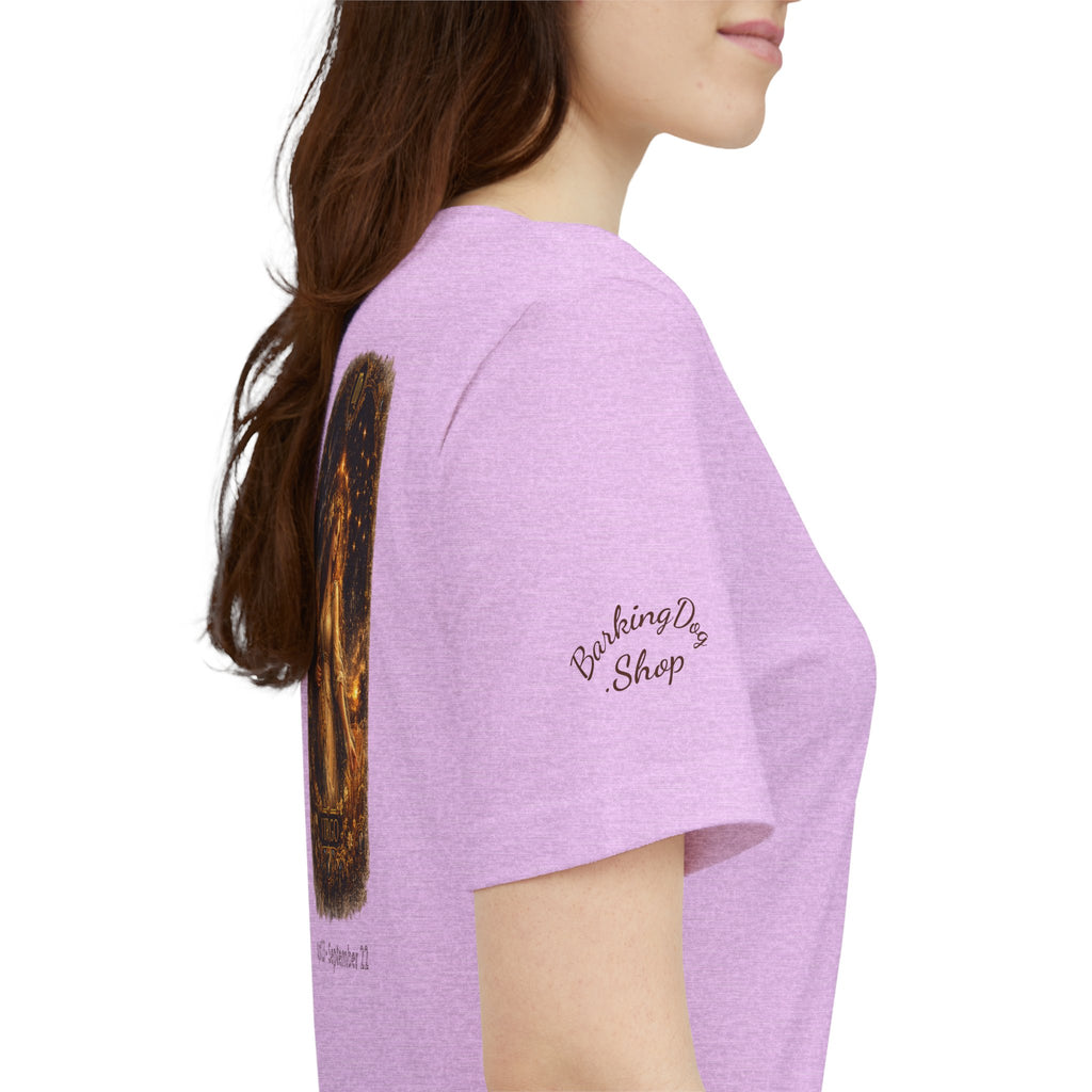 Virgo Zodiac Tee — Illustrated Virgo Goddess Astrology T-Shirt