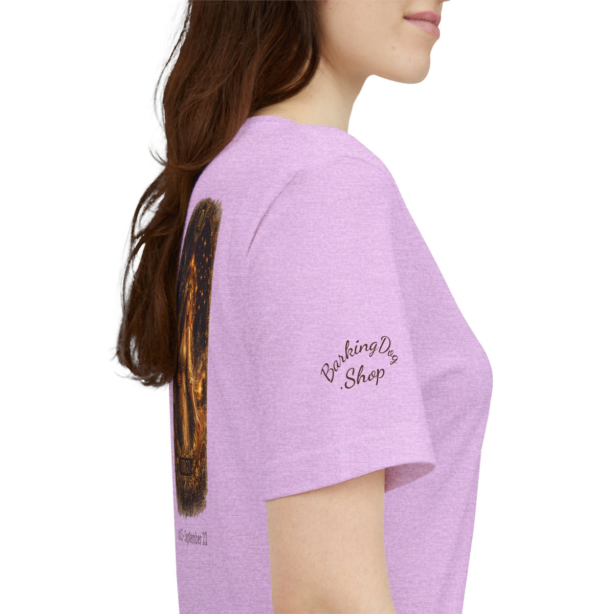 Virgo Zodiac Tee — Illustrated Virgo Goddess Astrology T-Shirt