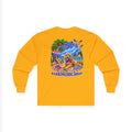 Golden Doodle Stay Salty Pup Long Sleeve T Shirt Beach Collection Coastal Dog Graphic Tee Wag On BarkingDog Shop
