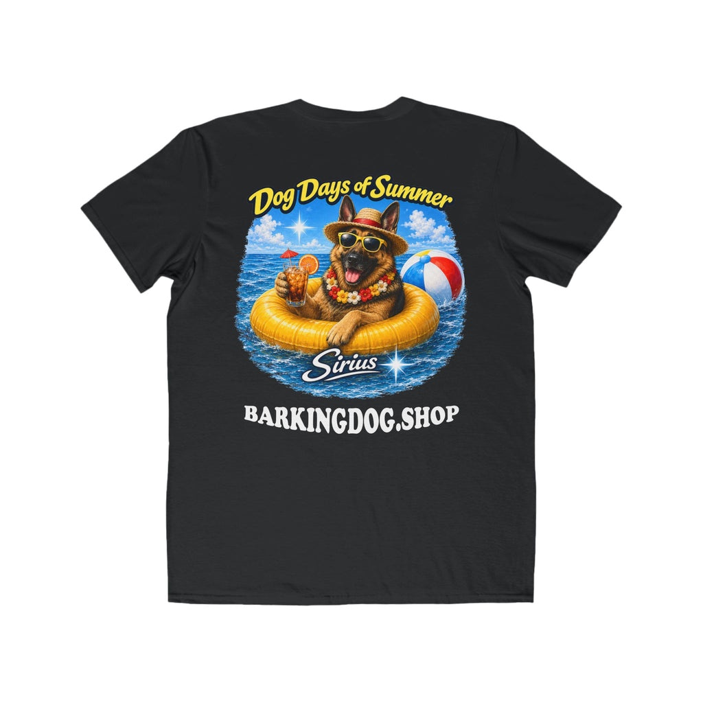 German Shepherd Inner Tube T-Shirt Wag On™ Dog Days of Summer