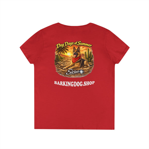German Shepherd Dog Cactus T-Shirt Wag On™ Dog Days of Summer