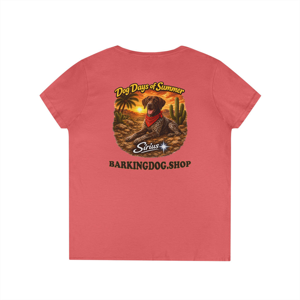 German Shorthair Pointer Cactus T-Shirt Wag On™ Dog Days of Summer