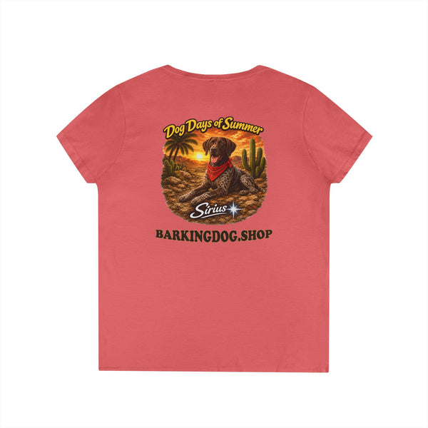 German Shorthair Pointer Cactus T-Shirt Wag On™ Dog Days of Summer