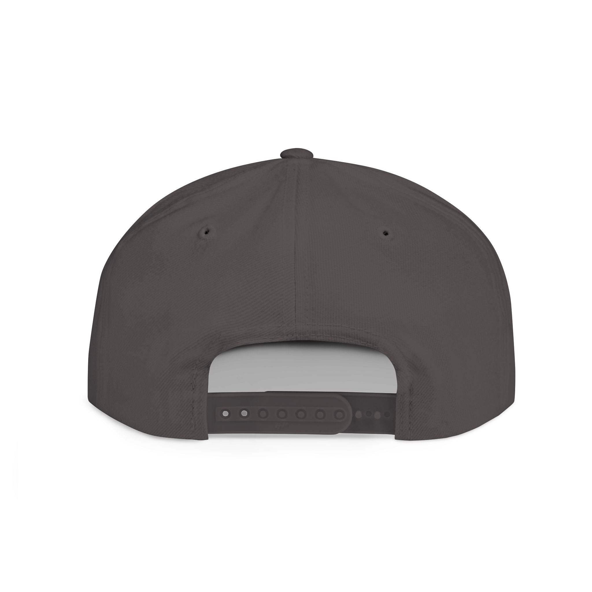 Copy of Wag On Snapback Hat — Embroidered Howling Dog Flat Bill Cap