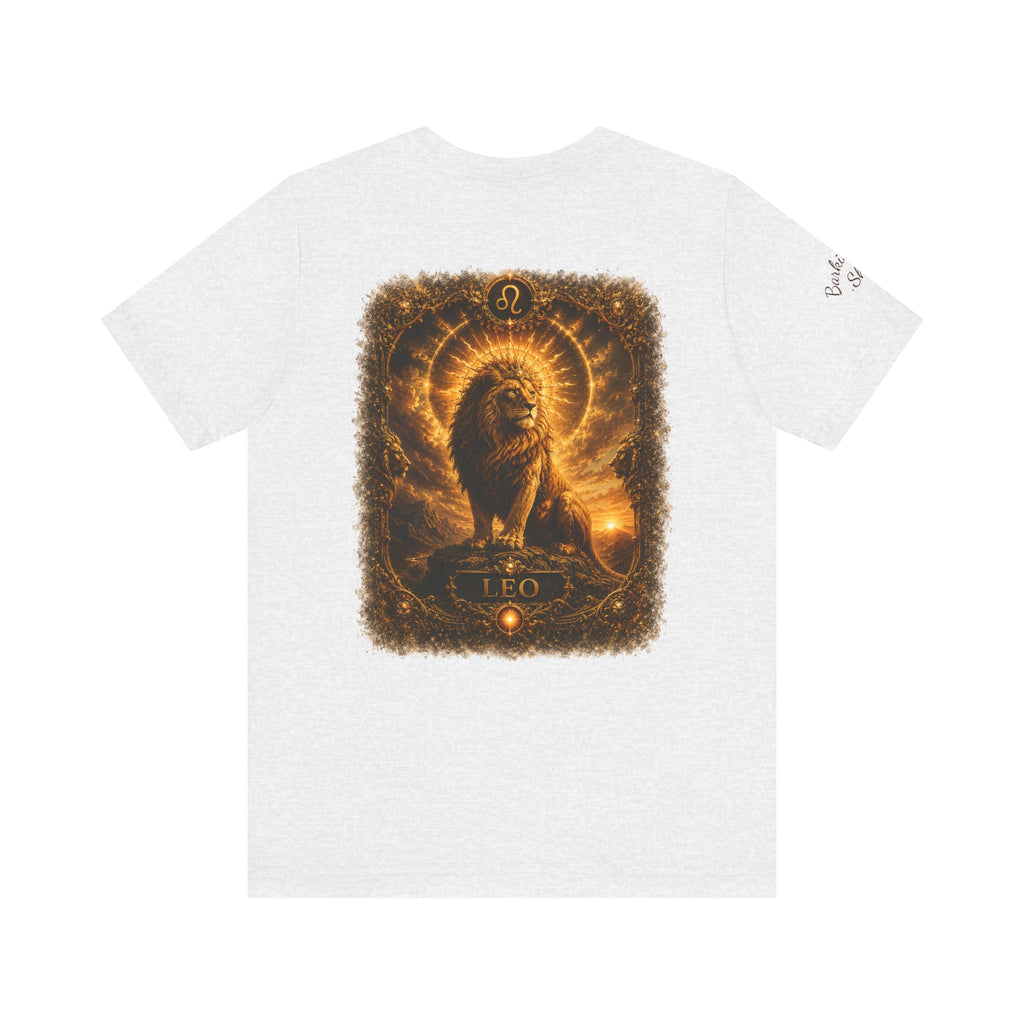 Leo Zodiac Lion T‑Shirt — Astrology Graphic Tee