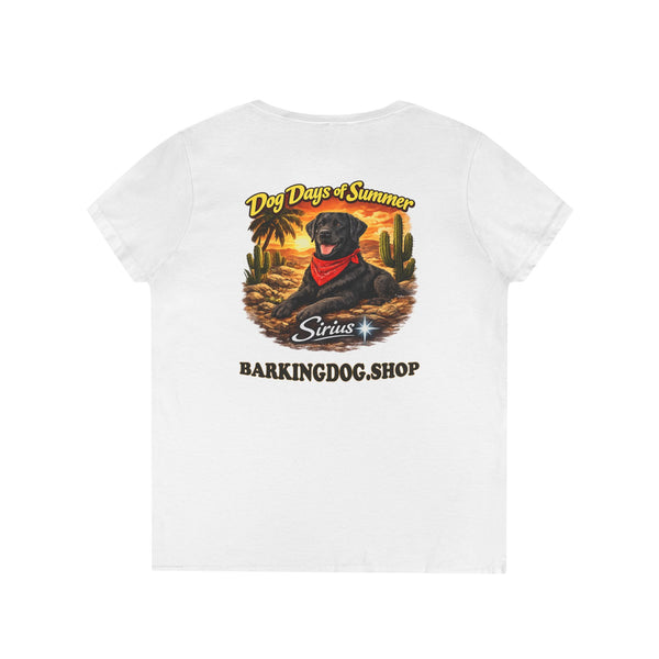 Black Labrador Dog Cactus T-Shirt Wag On™ Dog Days of Summer