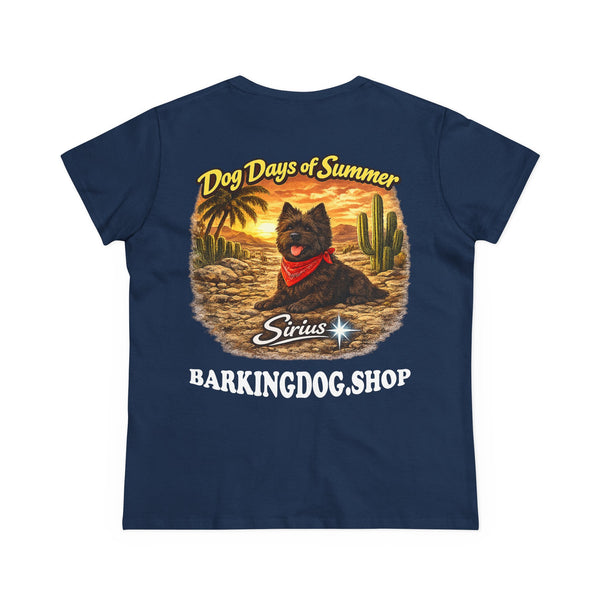 Cairn Terrier Dog Cactus T-Shirt Wag On™ Dog Days of Summer