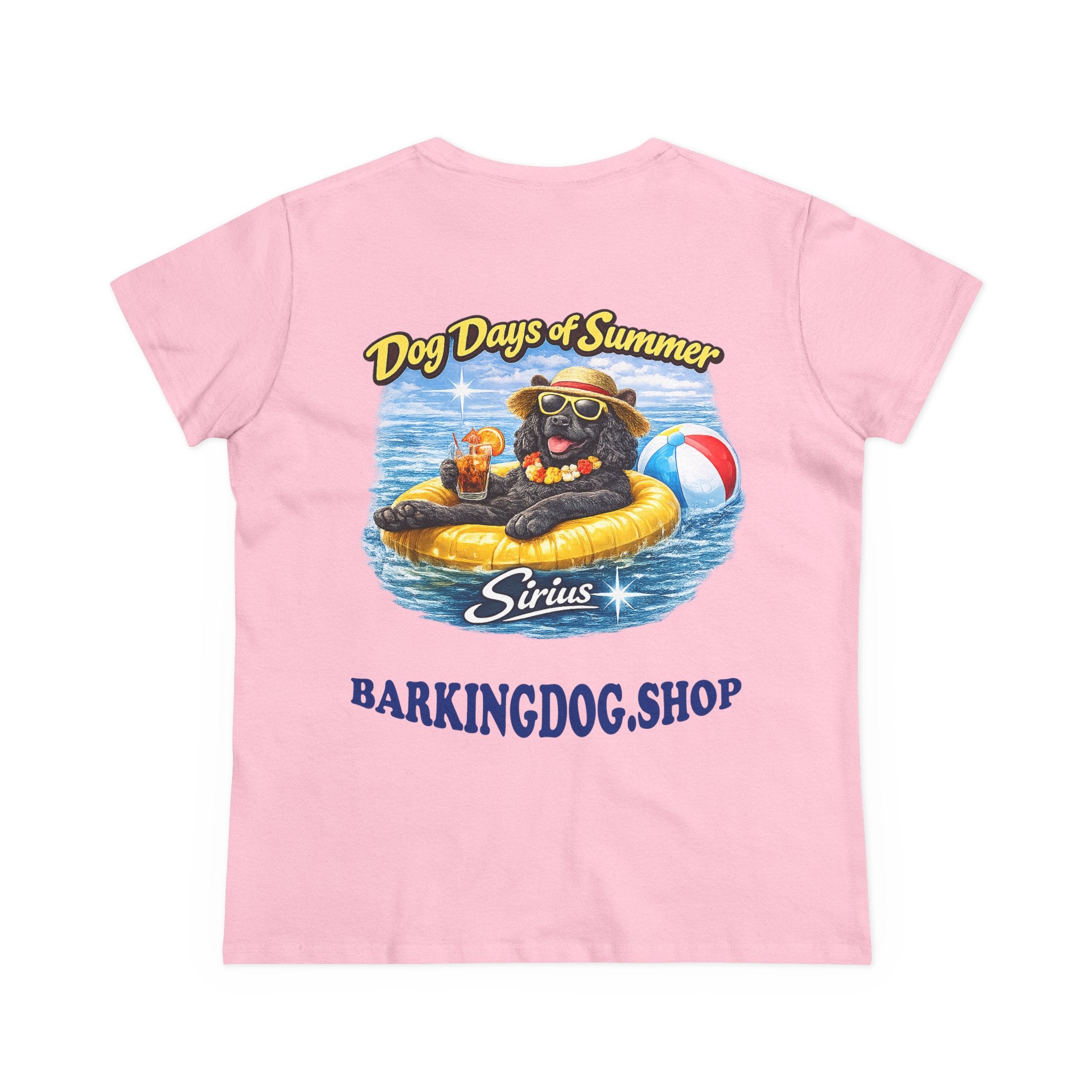 Cocker Spaniel Dog Inner Tube T-Shirt Wag On™ Dog Days of Summer