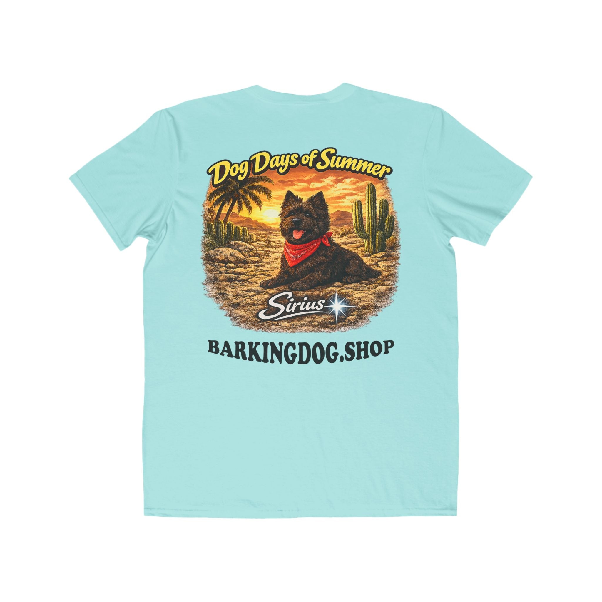 Cairn Terrier Cactus T-Shirt Wag On™ Dog Days of Summer