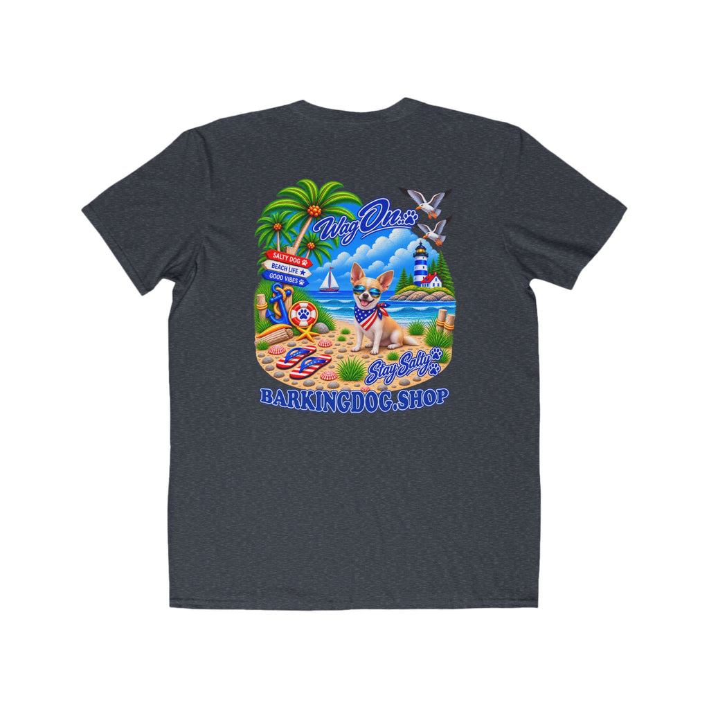 Chihuahua Stay Salty T Shirt Beach Collection Salty Pup Beach Life Graphic Tee Wag On BarkingDog Shop