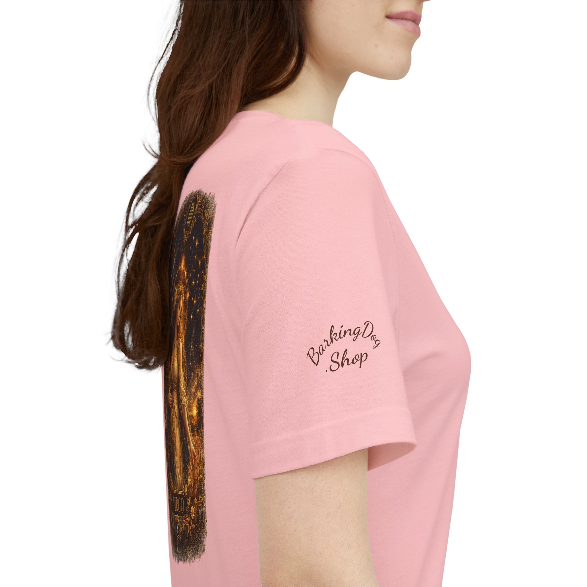 Virgo Zodiac Tee — Illustrated Virgo Goddess Astrology T-Shirt