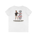 Retired and Opinionated Ladies' V-Neck Tee