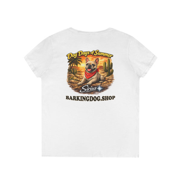 French Bull Dog Cactus T-Shirt Wag On™ Dog Days of Summer