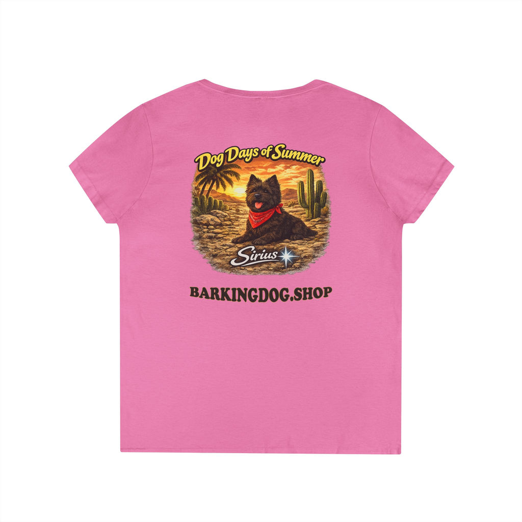 Cairn Terrier Dog Cactus T-Shirt Wag On™ Dog Days of Summer