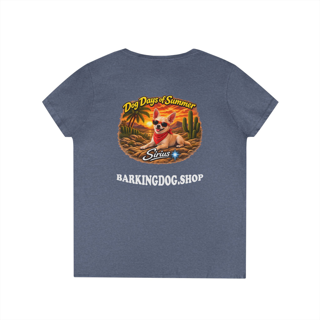 Chihuahua Cactus T Shirt Dog Days Of Summer Beach Dog Lover Graphic Tee Wag On BarkingDog Shop