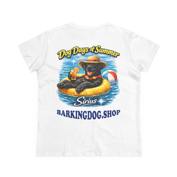 Black Labrador Dog Inner Tube T-Shirt Wag On™ Dog Days of Summer
