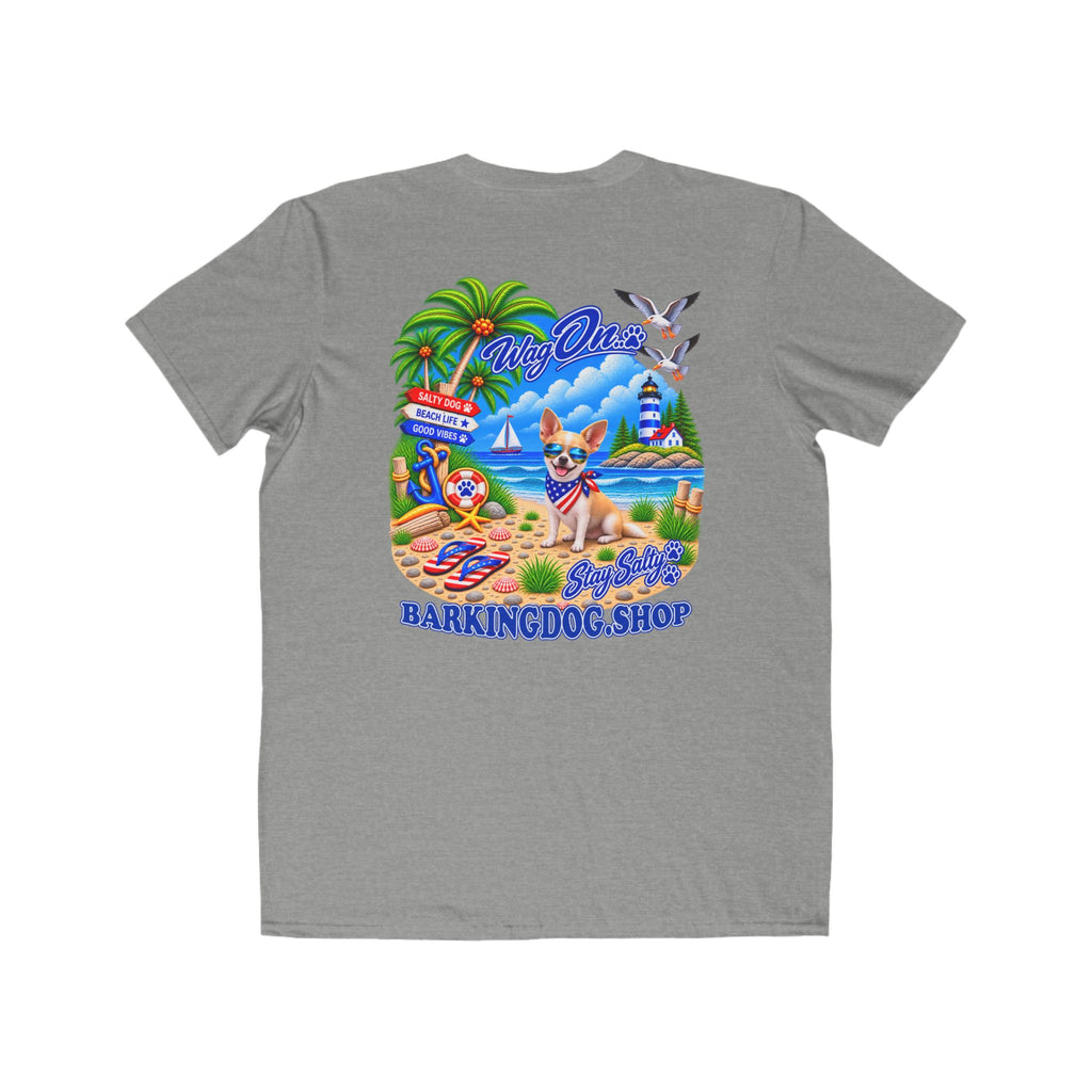 Chihuahua Stay Salty T Shirt Beach Collection Salty Pup Beach Life Graphic Tee Wag On BarkingDog Shop