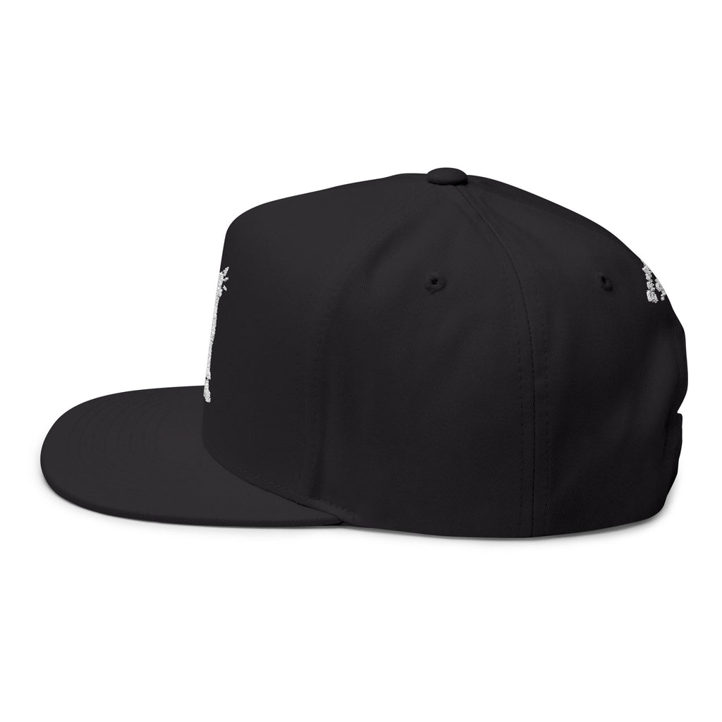 Embroidered Wag On Dog Lovers Flat Bill Cap