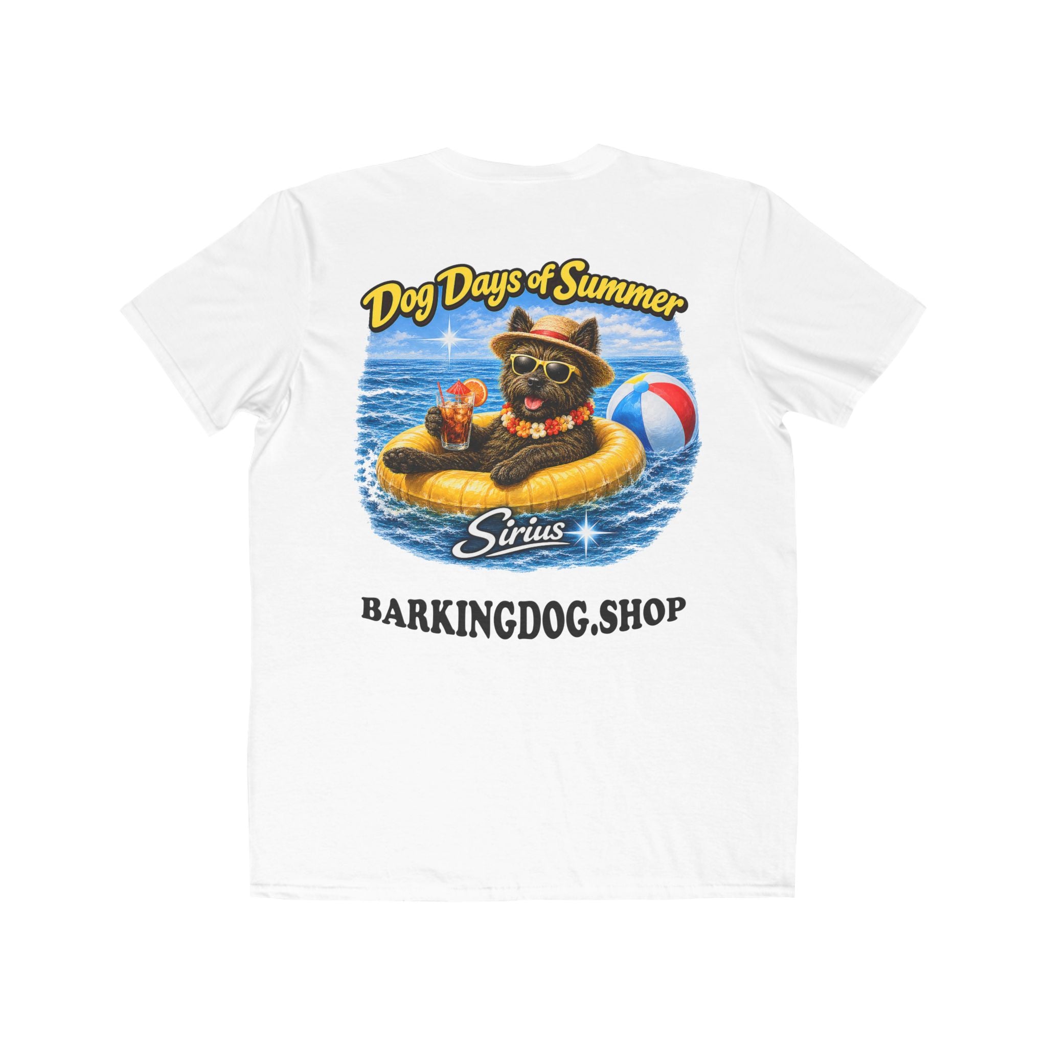 Cairn Terrier Inner Tube T-Shirt Wag On™ Dog Days of Summer