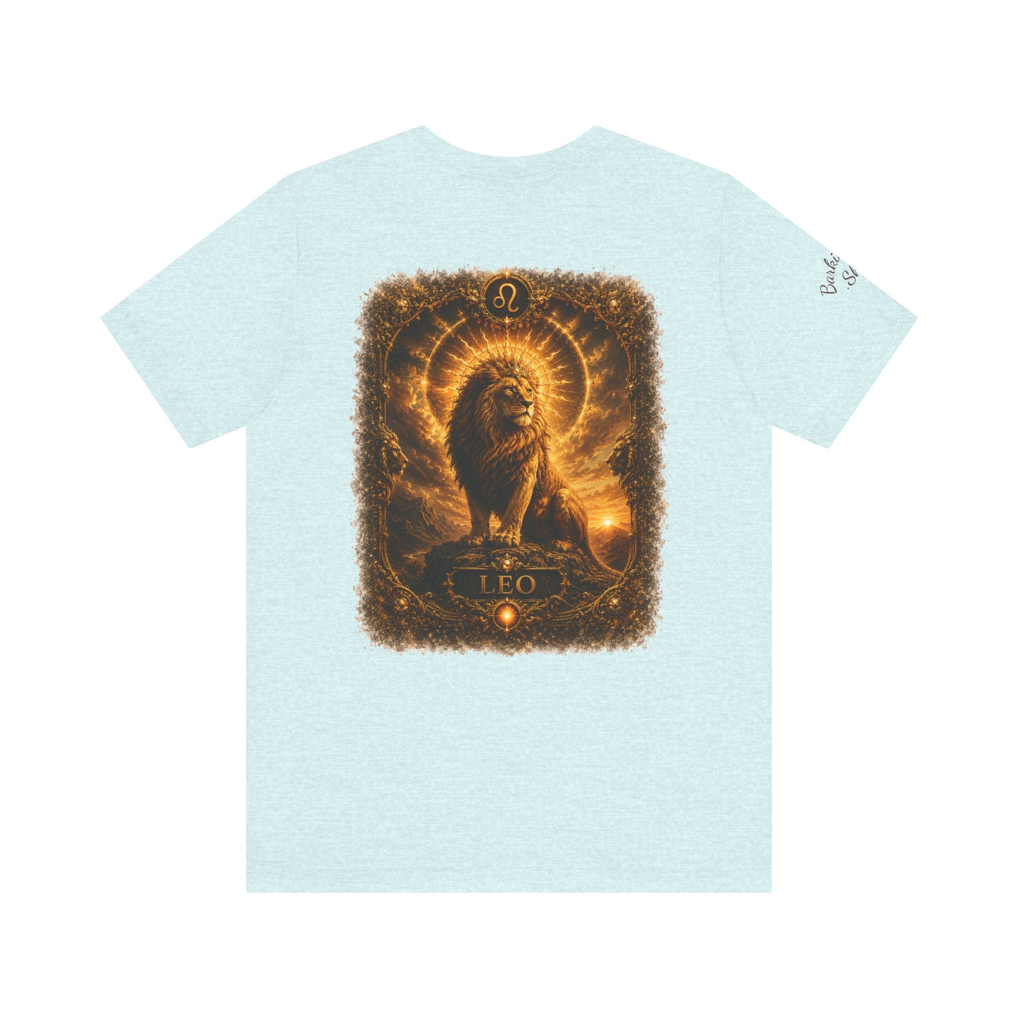 Leo Zodiac Lion T‑Shirt — Astrology Graphic Tee
