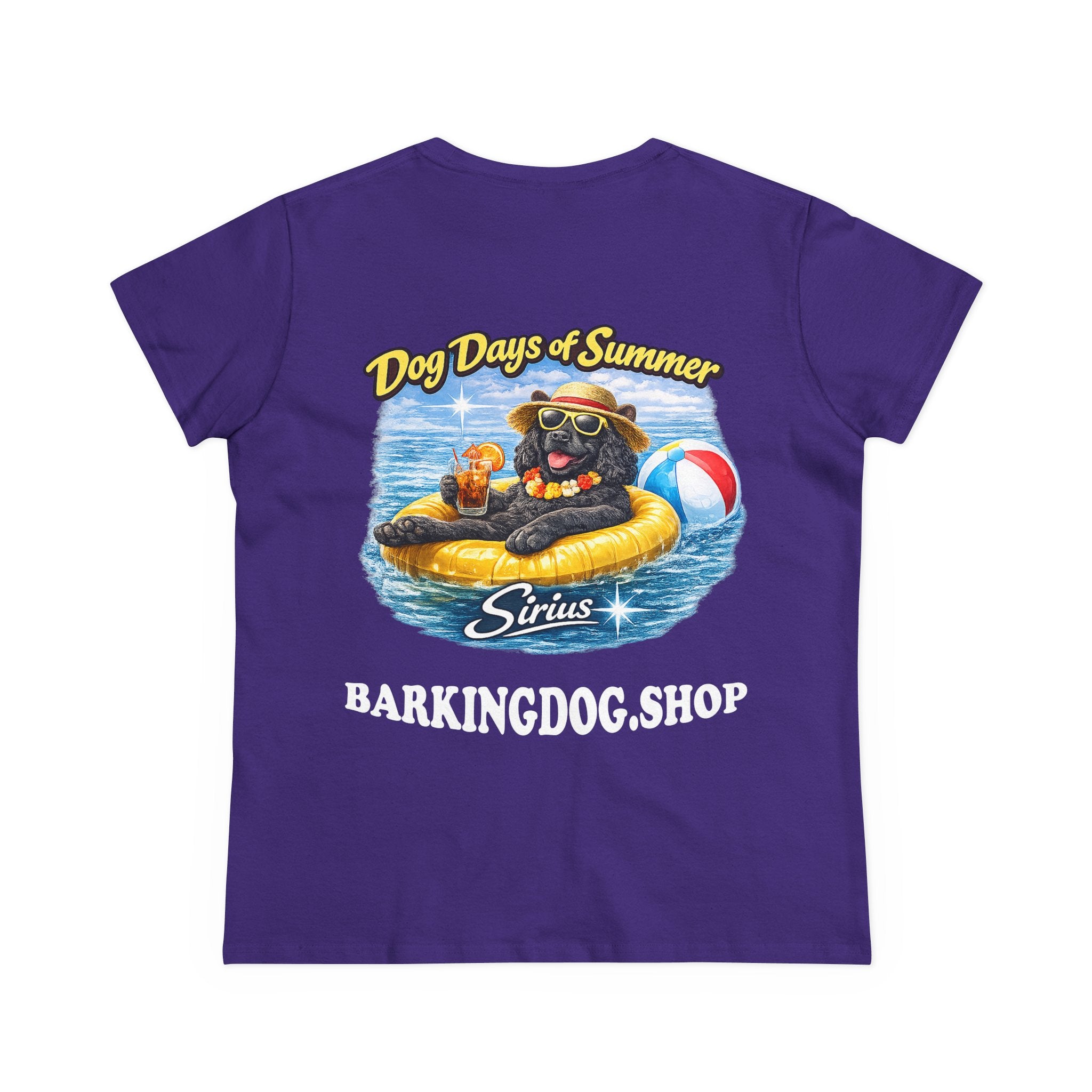Cocker Spaniel Dog Inner Tube T-Shirt Wag On™ Dog Days of Summer