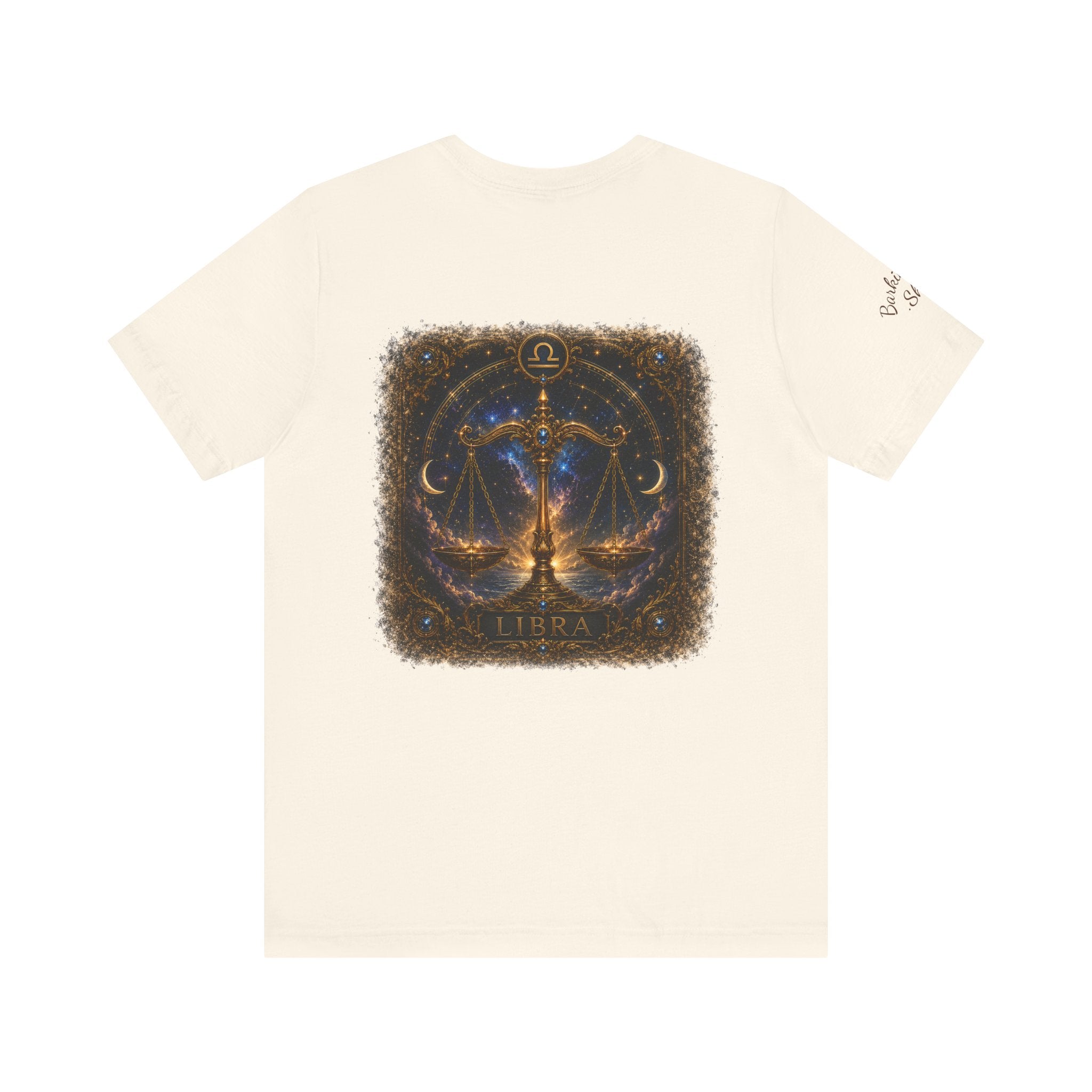 Libra Zodiac T-Shirt — Astrological Scales Graphic Tee