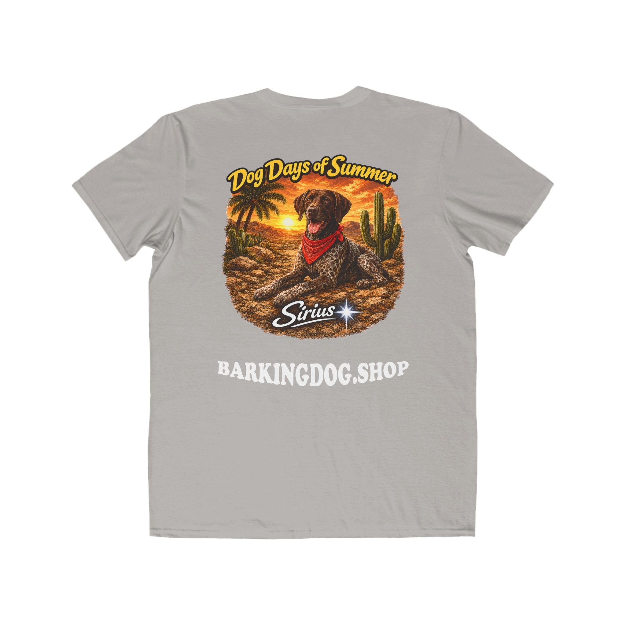 German Shorthair Pointer Cactus T-Shirt Wag On™ Dog Days of Summer