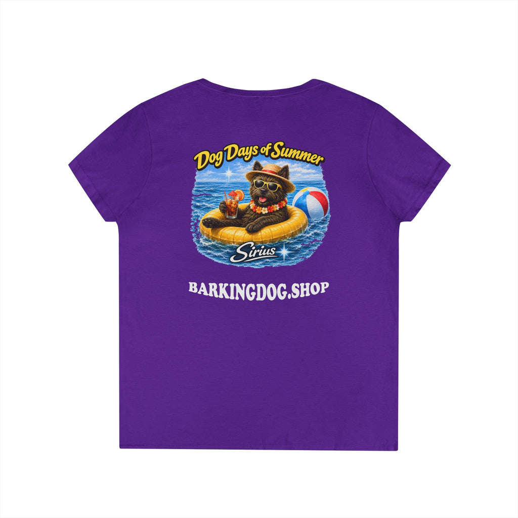 Cairn Terrier Dog Inner Tube T-Shirt Wag On™ Dog Days of Summer