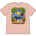 Black Labrador Beach Life Canine T Shirt Beach Collection Living the Beach Life Tropical Graphic Tee Wag On BarkingDog Shop