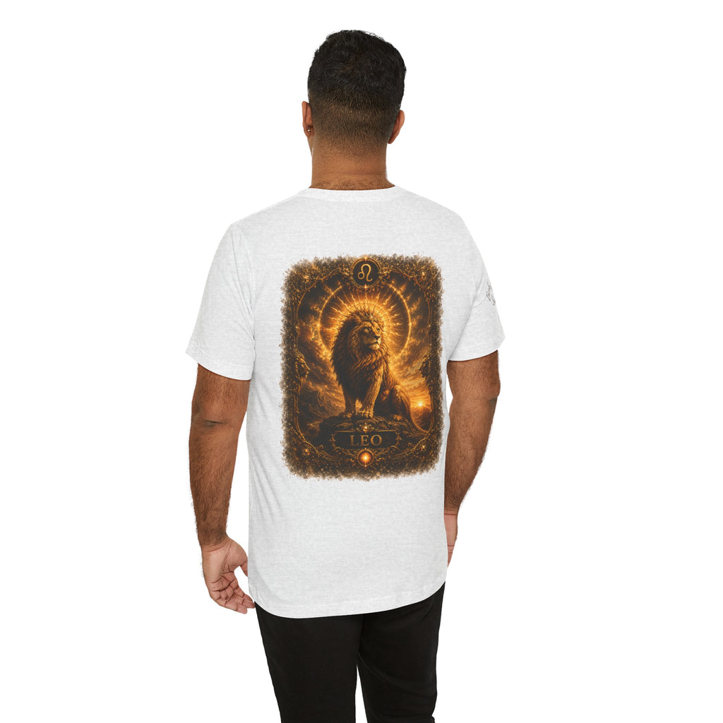 Leo Zodiac Lion T‑Shirt — Astrology Graphic Tee
