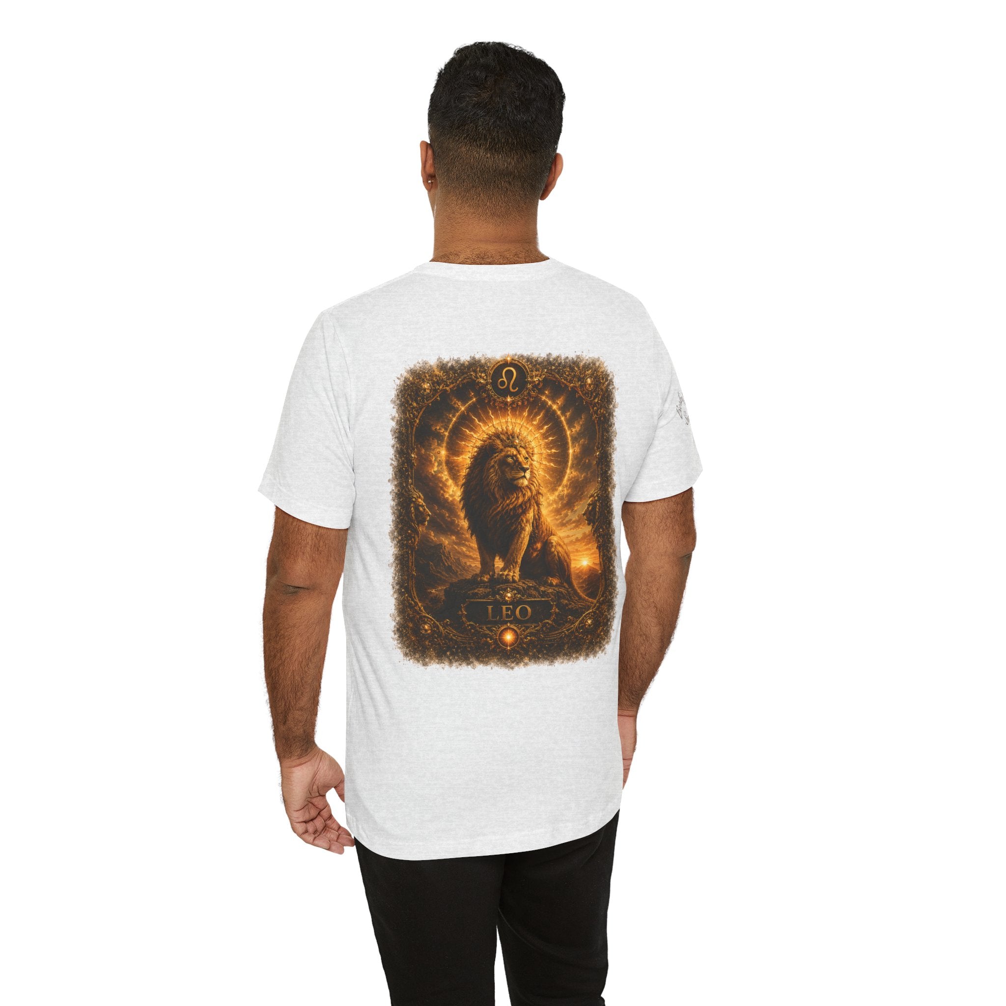 Leo Zodiac Lion T‑Shirt — Astrology Graphic Tee