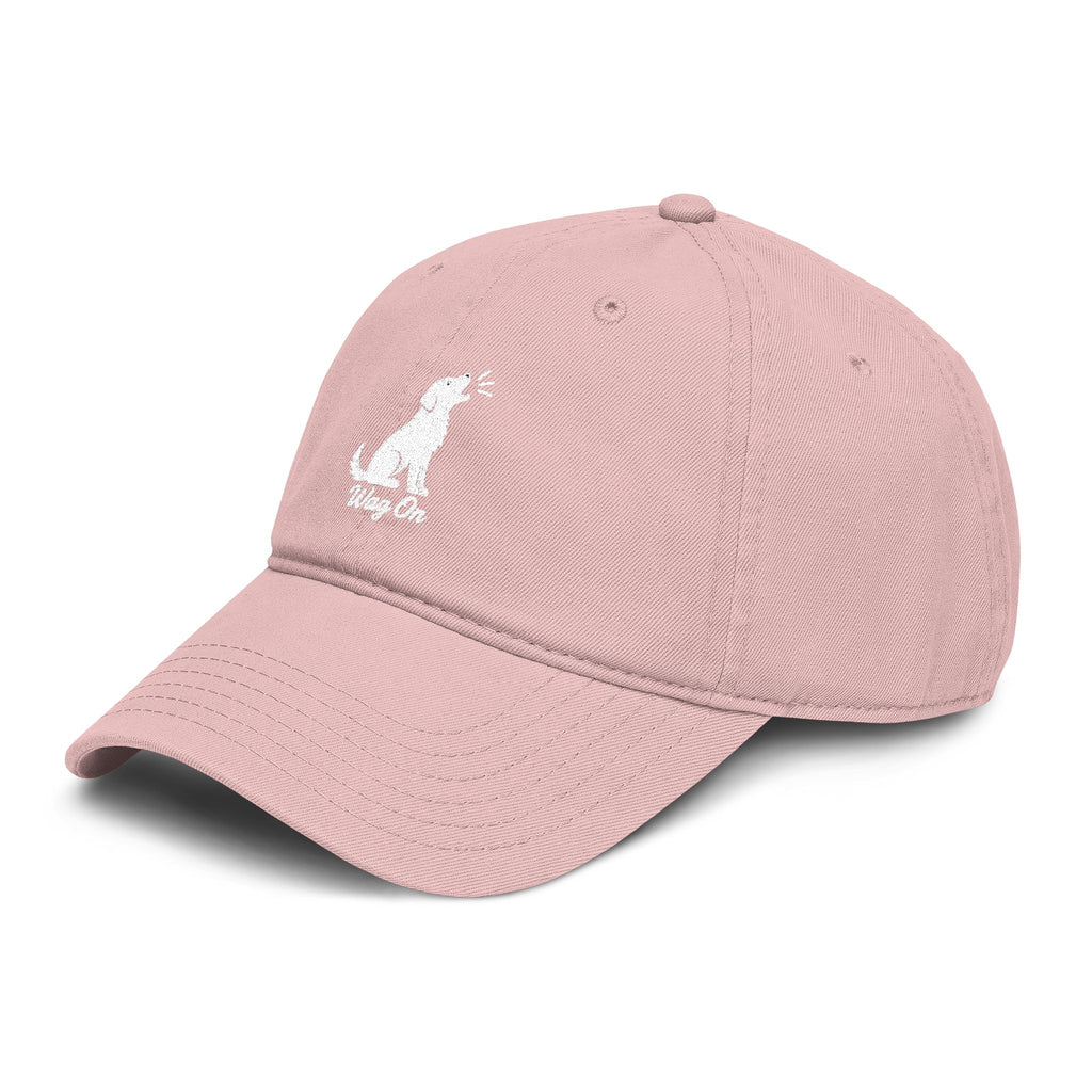 Wag On Embroidered Dog Baseball Cap — Casual Pet Lover Hat